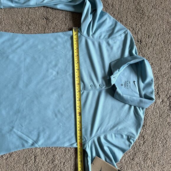 NWT Nike Golf Women’s Dri Fit Light Blue Long Sleeve T Shirt - Picture 5 of 6